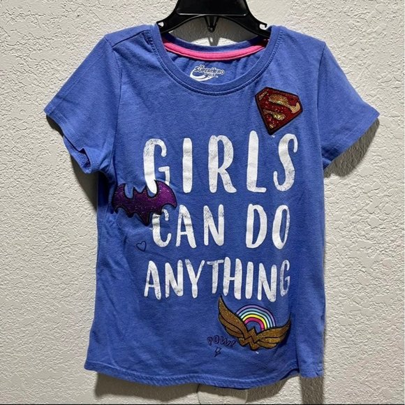 DC SuperHero Girls Graphic T-Shirt - Picture 1 of 7